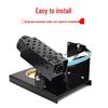 Heavy-Duty All-Metal 3-in-1 Electric Soldering Iron Stand & Wire Holder Mini 936 Station