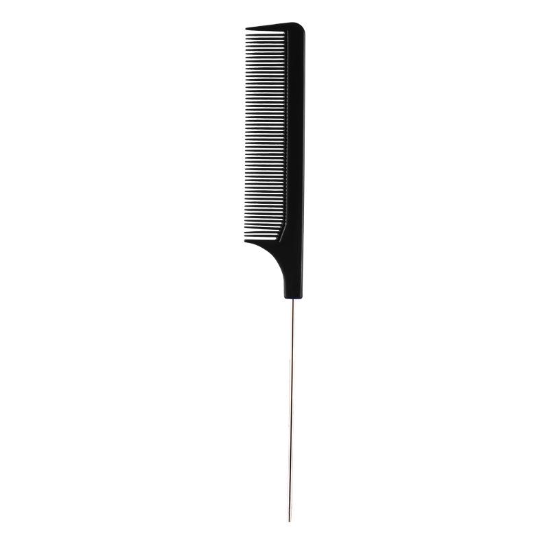 Steel Needle Hairdressing Stylist Comb for Coloring, Highlighting, and Styling - Pointed Tail for Girls and Children.