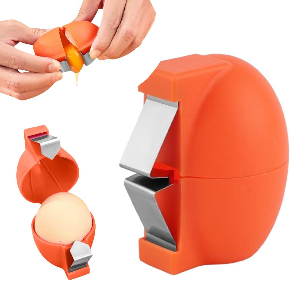 Egg Opener Egg Tool, Eggs Separator Tools For And Hard Boiled Eggs Peeler Remover, Egg Cracking Peeling Tool Portable Kitchen Gadgets