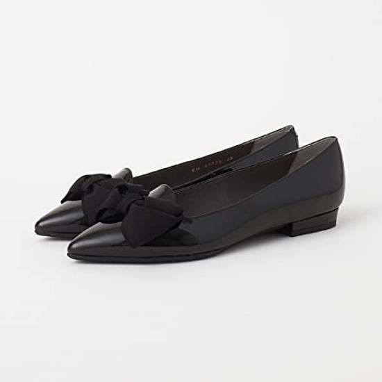 Low heel flat 1cm made in 108110600006 [Diana] shoes, heel, Japan, black, 21.0cm,