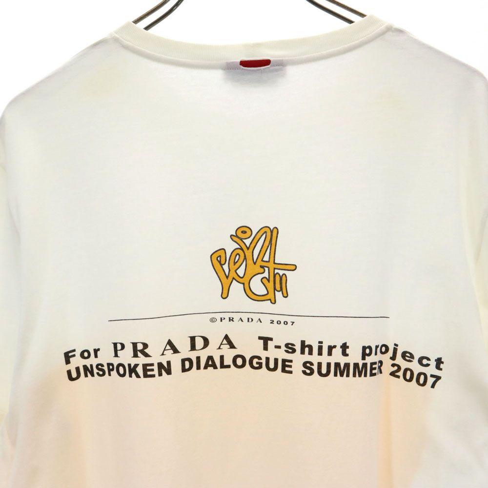 PRADA Short sleeve T-shirt L White system Men's Used