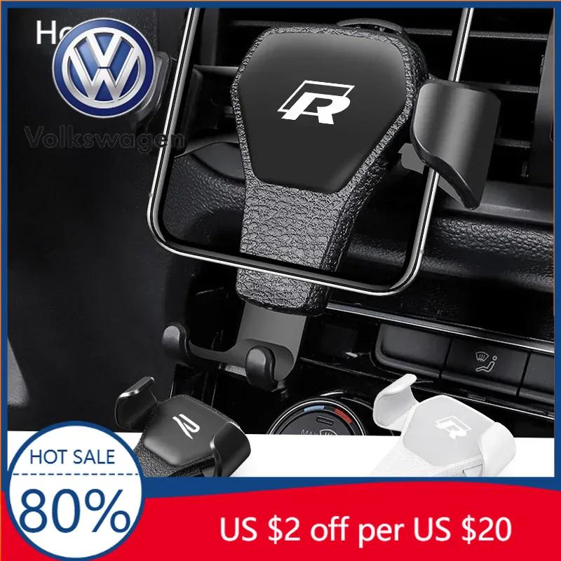 For VW Volkswagen Jetta MK5 Golf Auto Car Phone Holder Air Vent Clip Mobile Support For Volkswagen Tiguan Bora POLO PASSAT CC To