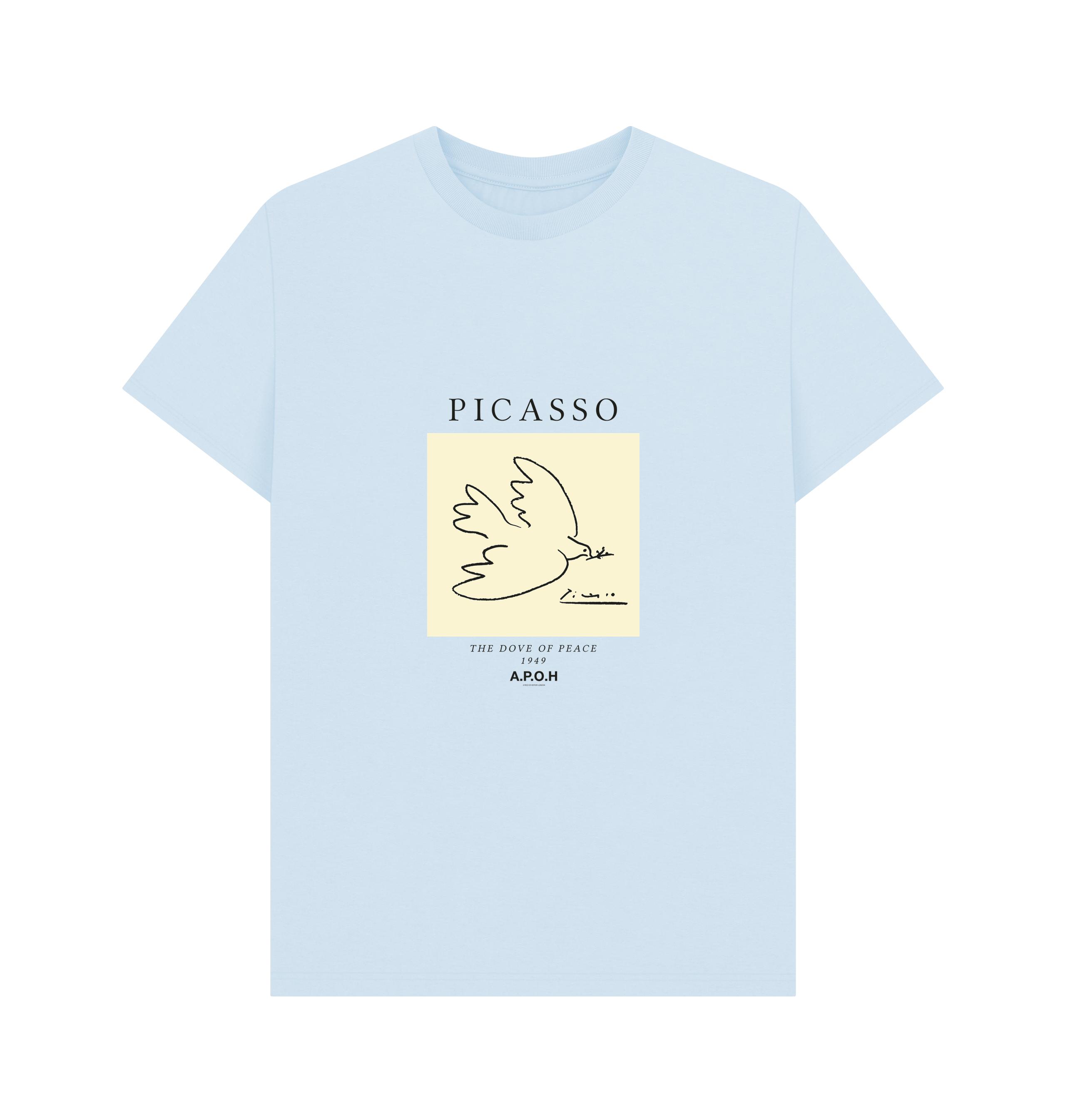 PREMIUM OFFICIAL APOH Picasso Dove Light Bllue T-Shirt 2XL