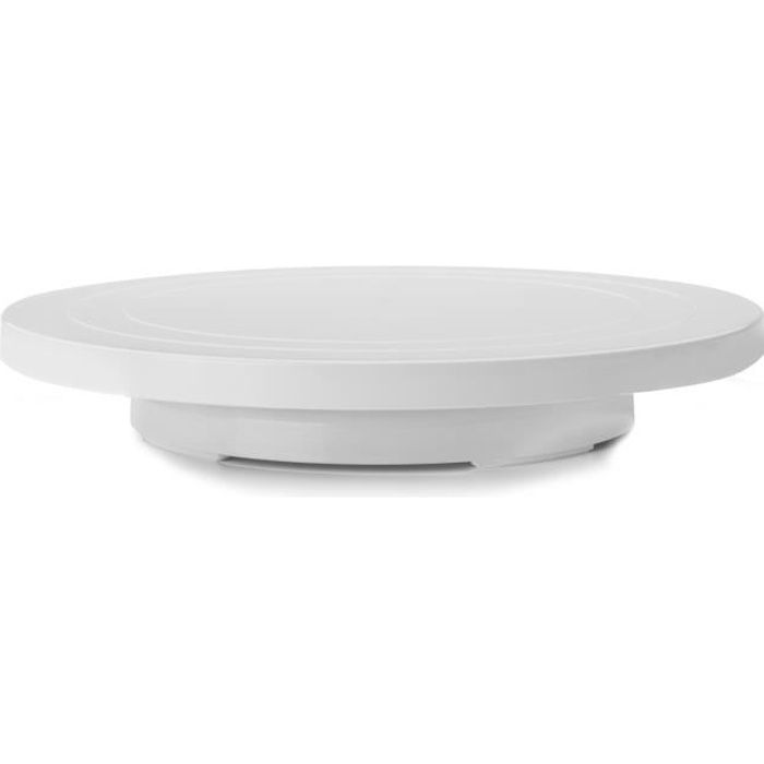 Plateau Tournant - Qualité Supérieure - Diamètre 31 cm - Hauteur 5 cm - Plastique