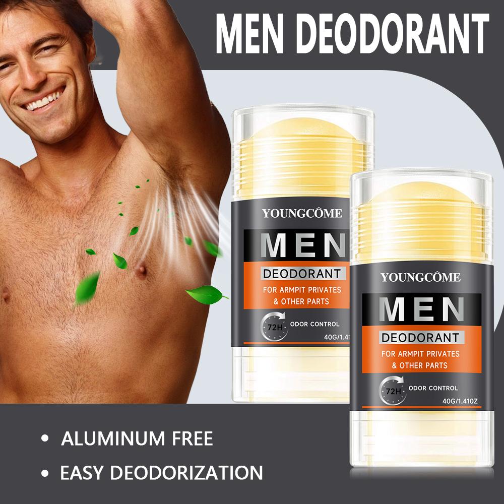 Men Odor Removing Cream Underarm Bad Smell Sweat Prevention Armpit Refreshing Antiperspirant Long Lasting Deodorant Body Care