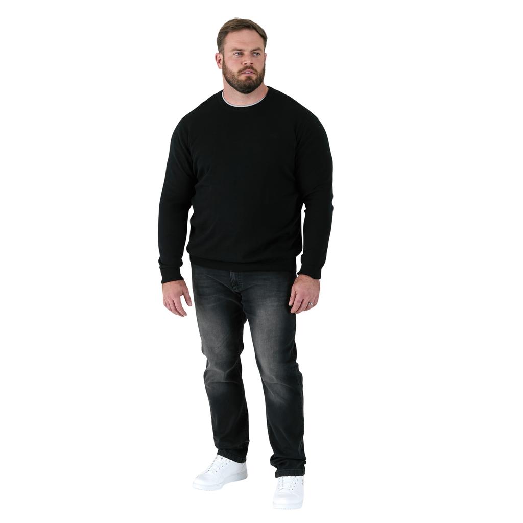 Duke Mens D555 Jovanni 1 Crew Neck Kingsize Sweatshirt