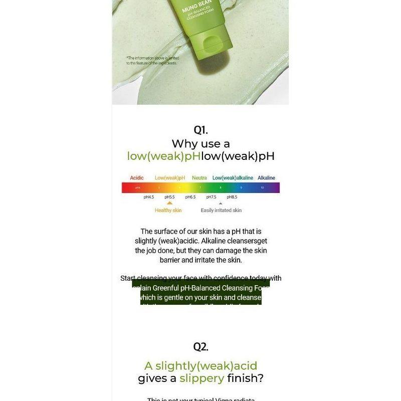 beplain - Mung Bean Ph-balanced Cleansing Foam Jumbo