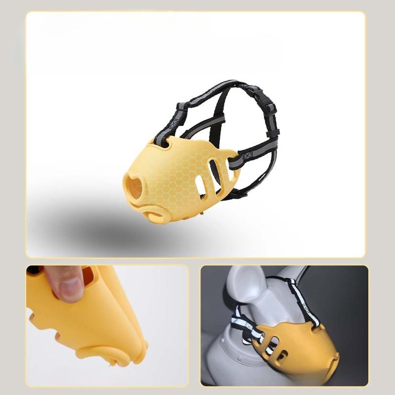 Soft Silicone Mouth Cover for Dogs During Bathing, Preventing Bites and Random Eating, No Mouth Injury, and Safe Mouth Cover for Drinking Water