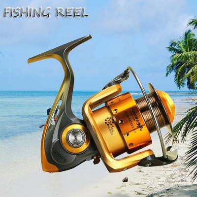 Yumoshi Spinning Muškařský naviják Pesca Moulinet Casting Peche SJ 2000 - 7000 Rybářské kolo