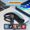 Single Ear Wireless Bluetooth Ear-Hook Headphones for Driving, Compatible with Huawei, Vivo, Apple, Oppo, Xiaomi