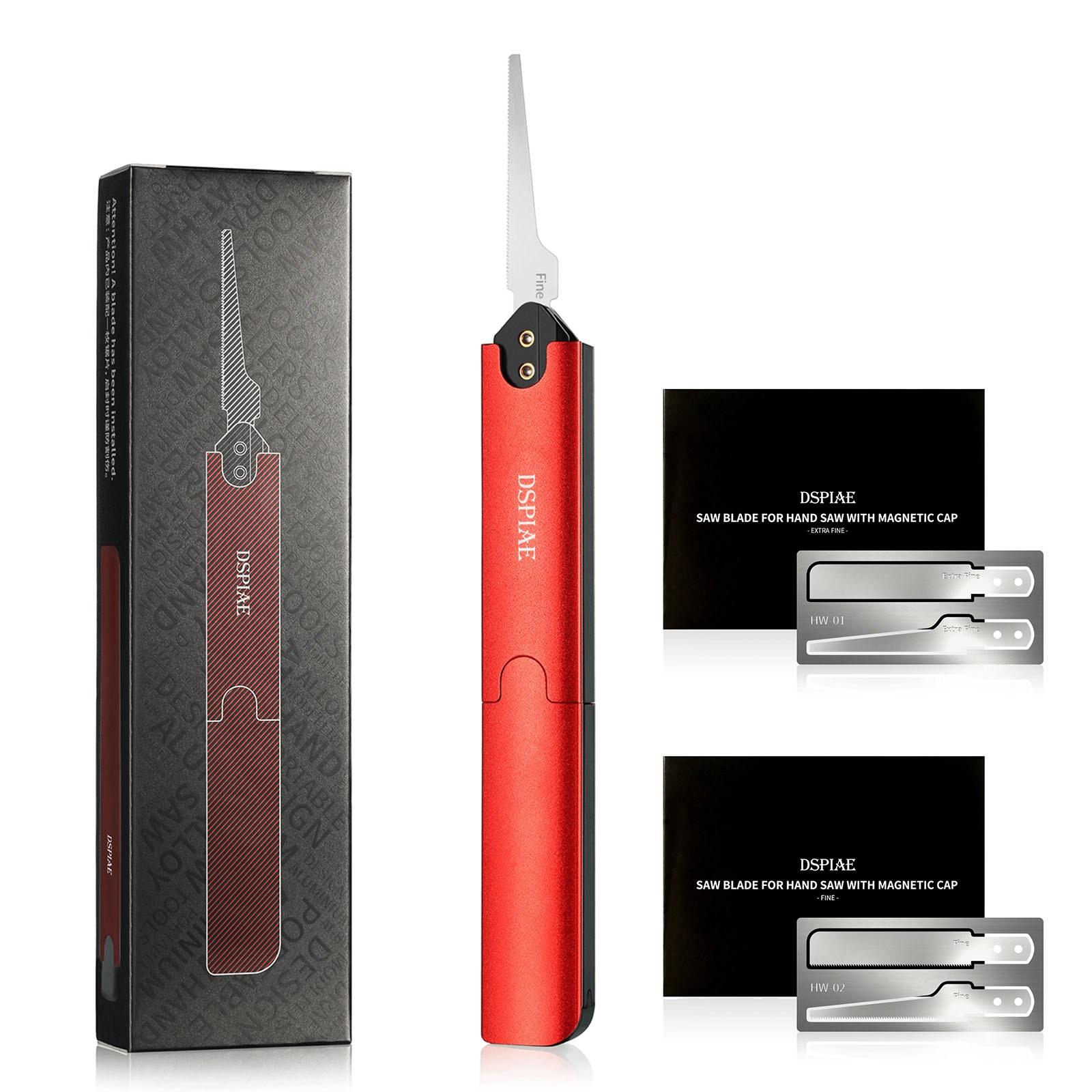 

DSPIAE AT-HW Алюминиевая ручная пила с лезвиями, режущие инструменты, инструменты для самостоятельной сборки моделей, военные инструменты