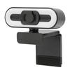 Webcam USB2.0 1080P HD 30FPS High Resolution LED Light PC Camera with Microphone for Live Streaming
