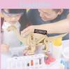 Mechanical Round Top Dragon Educational Diy Wooden Kids Toy For Science Experiments J-38