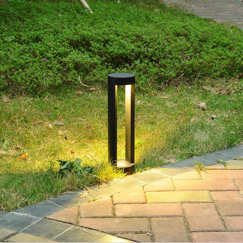Waterproof LED Outdoor Garden Courtyard Light - Minimalist Design