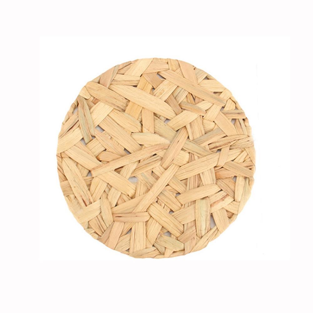 Boho Style Rattan Woven Wall Ornament Handmade Hanging Wall Plate  Home Decoration