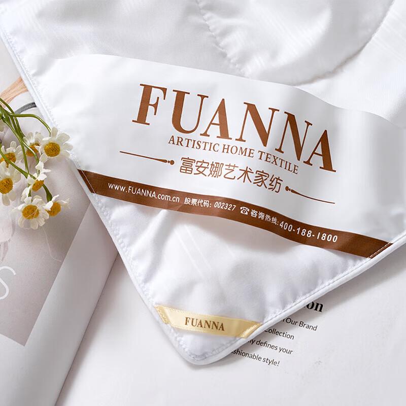 FUANNA Elegant Tussah Silk Blend All-Season Quilt