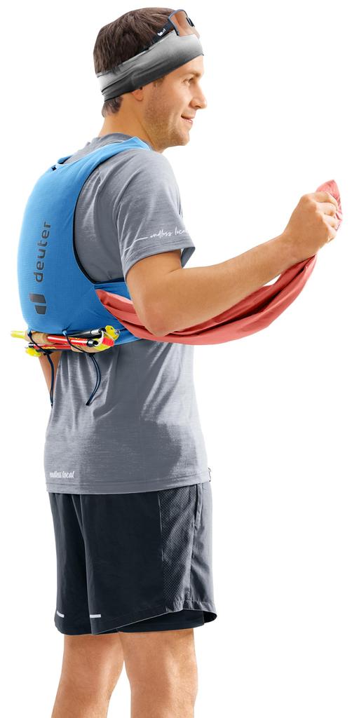 [Deuter] Running Vest Trek 9 M Blue Medium