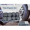 Professional Self-Vulcanizing Tire Repair Patches 96 Pcs - Multi-Size (41Mm To 57Mm) Radial Tire Patch Kit For Cars/Trucks/Motorcycles, Heavy Duty,