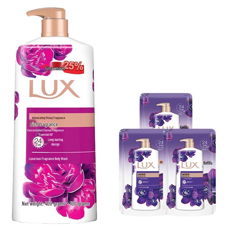lux Enchanting Peony Scent Body Wash