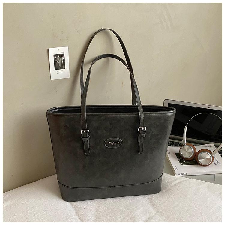 Daily commuting versatile bag women's 2025 new light luxury niche high-end shoulder bag large-capacity tote bag