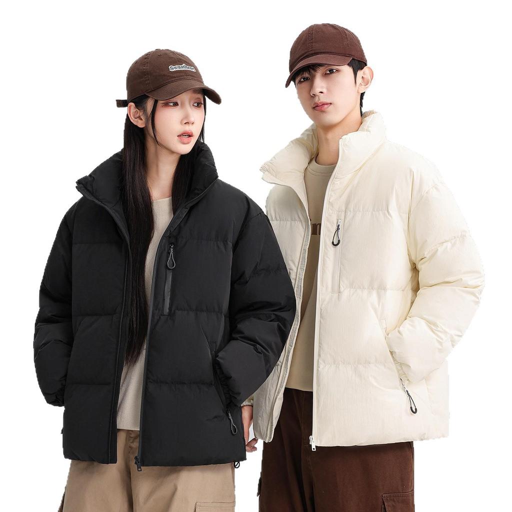 Unisex Winter Down Jacket: Men's and Women's Loose Casual Thick Warmth - 90% White Duck Down