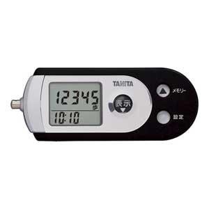 

TANITA FB-728 Metal Black 3D Sensor Pedometer with Security Buzzer