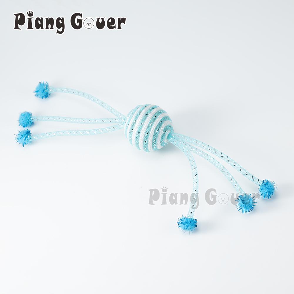 

Candy Color Ball Cat Toy Rope Playing Claw Bite Kitten Pet Toys Interactive