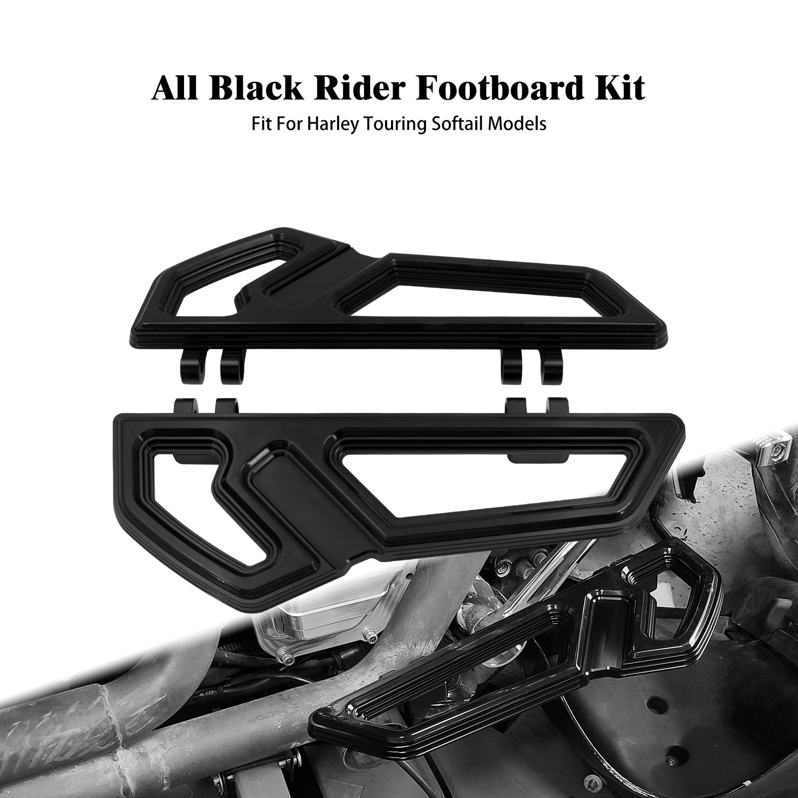 

Motorcycle Driver Floorboard Front Rider Footrest Footboard For Harley Touring Street Electra Road Glide FLHR Softail Fat Boy FL Driver Floorboard C