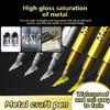 1Collection DIY Metal Water Repellent Permanent Paint Marker Pensb Craftwork Resin Mold Pen Art Painting Supplies for Easter Decoration