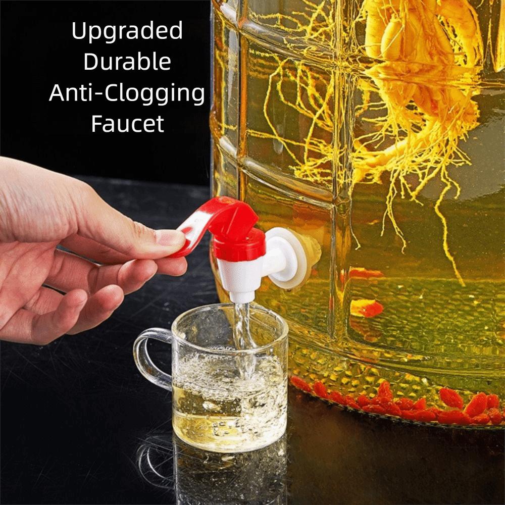 Home Use Glass Fermentation Jar Sealable Glass Bottle Container Sed Container  Home Kitchen