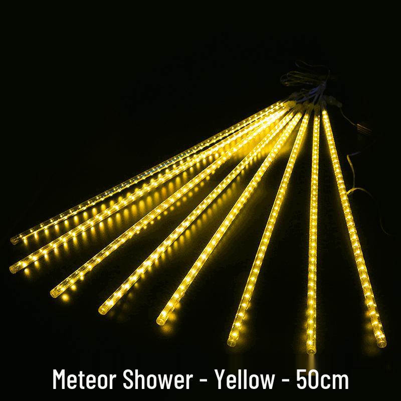LED Meteor Shower Decorative Lights жёлтый