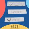 3D V8T V6T V6 V8 T car Hood Fender trunk Rear Bonnet Nameplate Decal Emblem Badge Sticker for A1 A3 A5 A6 A4 A7 Q3 Q5 Q7