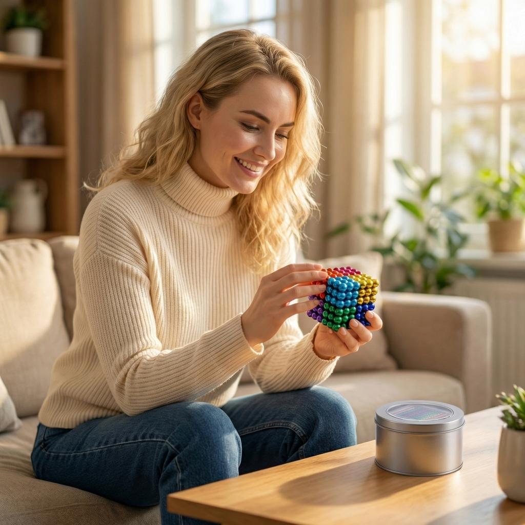 5MM Color Changing Multi-Form Ball Stress Relief Magnetic Ball Magnetic Neodymium Magnet Ball