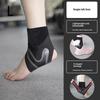 Verstellbare Knöchelbandage mit Kompressionsunterstützung Atmungsaktives Gewebe Zum Laufen Basketball Wandern Training