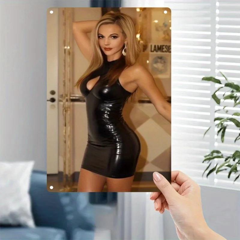 Vintage Metal Wall Sign for Home Decor Rustic Retro Advertising Art Iron Plate