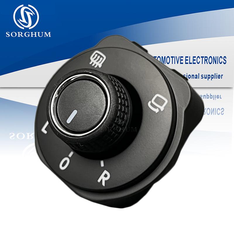 6RD959565D Rear View Mirror Adjuster Control Switch Folding Knob Button For Volkswagen VW POLO 6R 2011 2012 2016 6RD 959 565 D