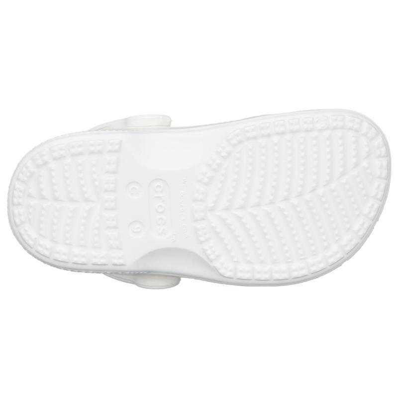 Crocs Foot Slip Toddler White Infant and Toddler