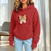 Children's Hooded Sweater with Pocket for Boys and Girls, Casual Wear