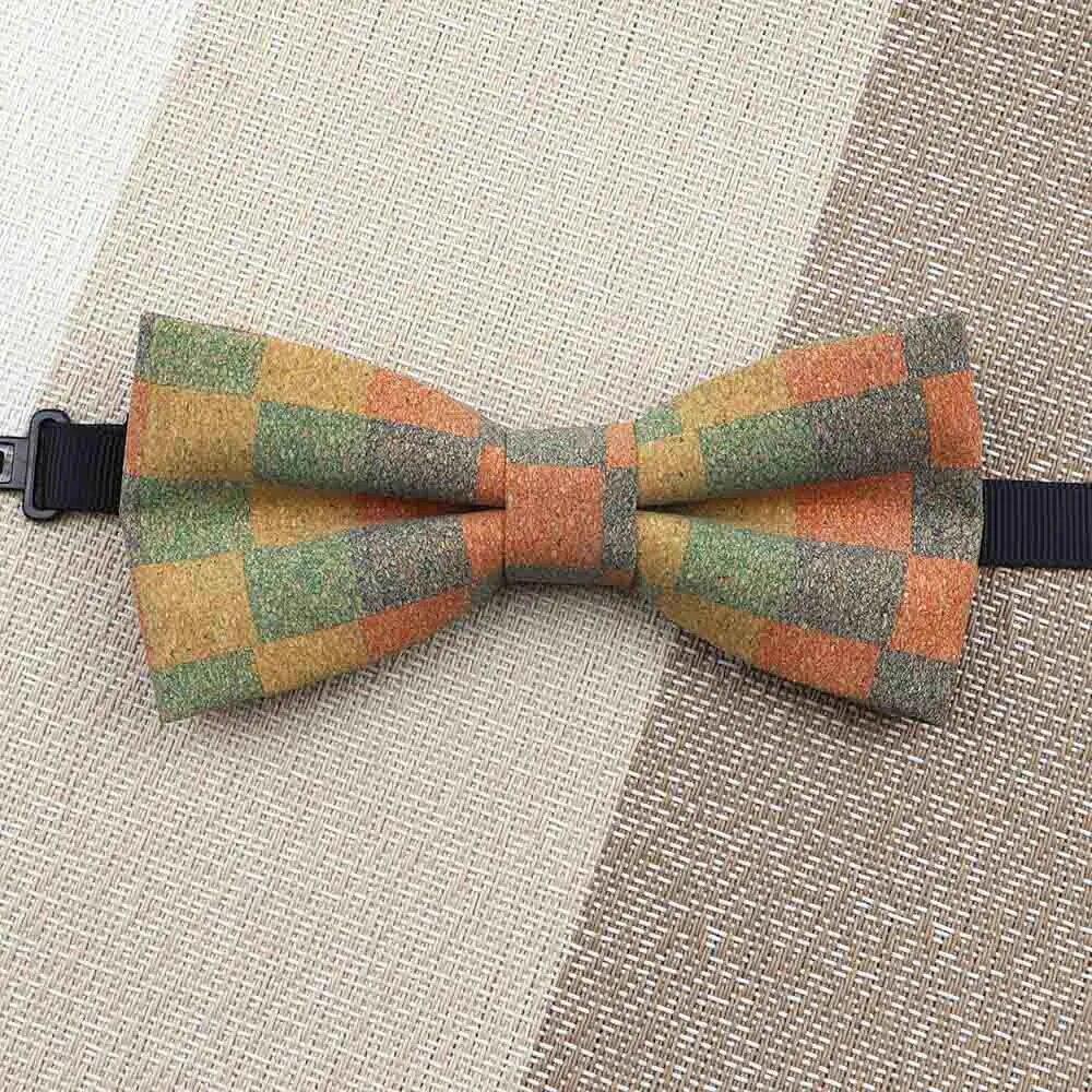 1PC, Fashion Bow Shape Bow Tie, Double Layer, Wood, Gentleman,Handmade, Butterfly,