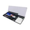 Hot Glass Desk Whiteboard Plastic Tempered Memo Keyboard Stand Household With Storage Message Board Desktop