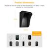1/2/3Pcs Waterproof Guard Cover Rainproof Case Plastic Rain Protector Outdoor Wireless Doorbell Cover
