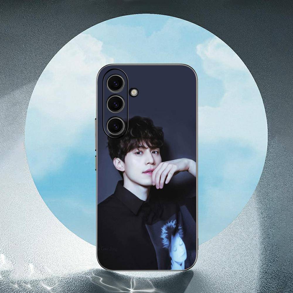 Lee Dong Wook For Samsung Galaxy S23 S24 S25 Ultra S22 Plus S21 Black Soft Case Waterproof Soft Case