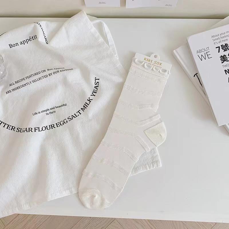 

Лолита невидимые носки женские девушки летние шелковые кружевные носки кристалл шелковые носки с сердечками любви черные белые прозрачные носки JK