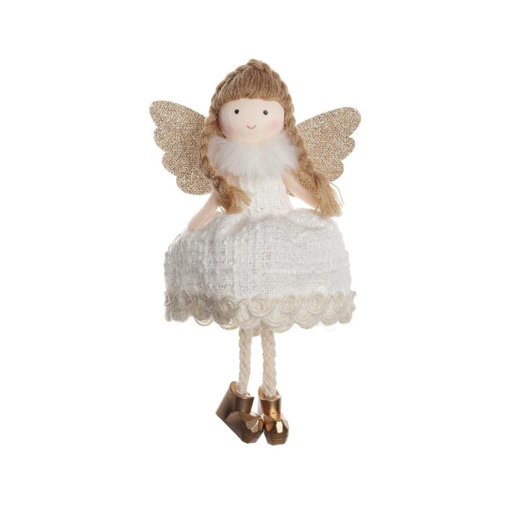 New Christmas Supplies Christmas Feather Angel Christmas Tree Decoration Pendant Small Pendant Christmas