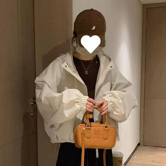 2025 Korean Style Hooded Jacket: Autumn/Winter Casual Loose Fit Short Outerwear