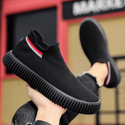 Fashion New 2024 Outdoor Flat Shoes Spring Casual Shoes Non-slip Walking Shoes For Mens Sneakers Classic Trendy Men's Sock Shoes