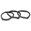 KALEN 210mm Men Vintage Multiple Style Stainless Steel&Cowhide Leather Bracelets