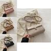 Chic Pu Leather Small Square Bag For Women 2024 Spring Fashion Trend Purse