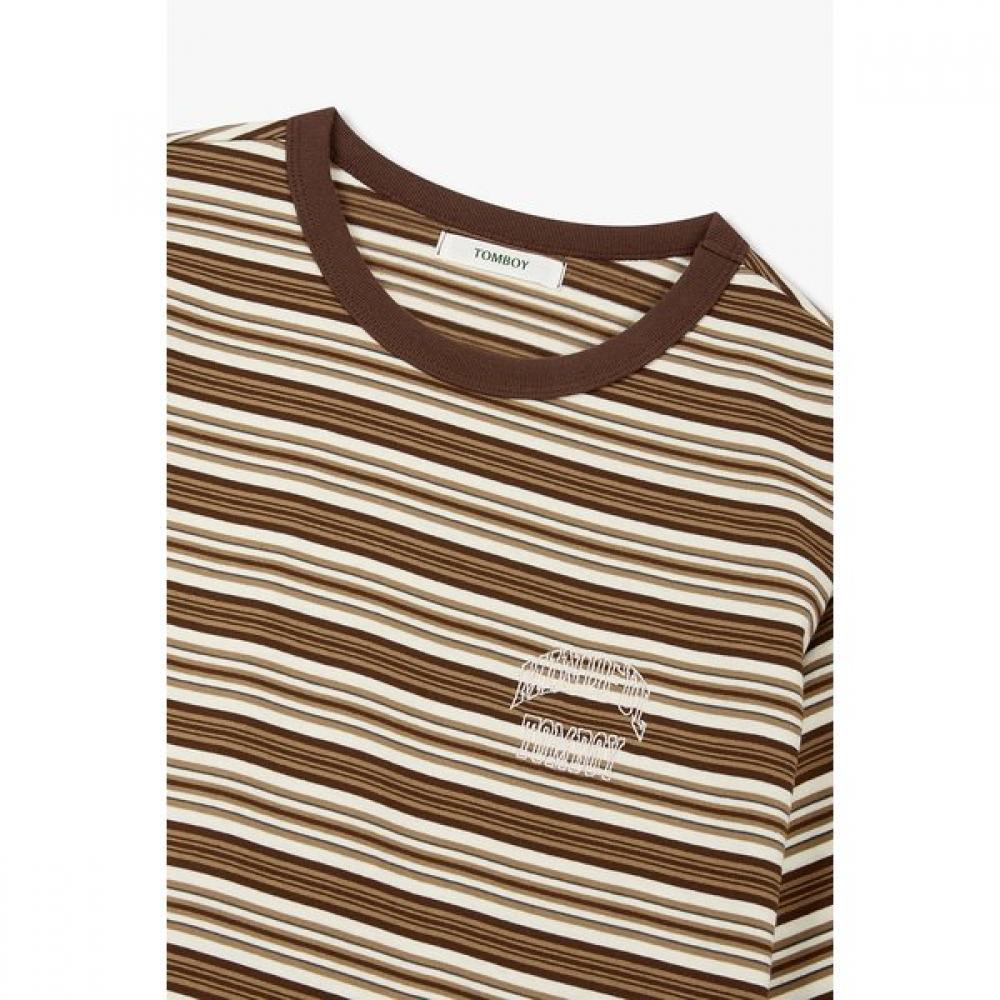 STudio Tomboy STripe ShorT Sleeve T shirT 9176322976ar