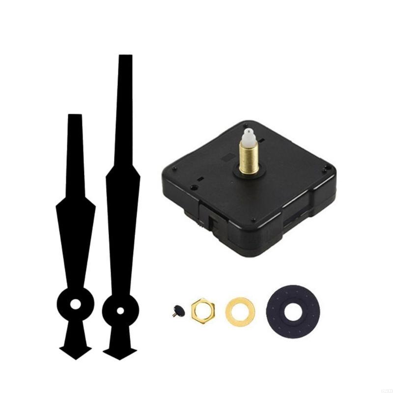 62KD DIY 16palcový tichý hodinový strojek Hodinky Nástěnné hodiny Strojky pro panel o průměru 35-40 cm